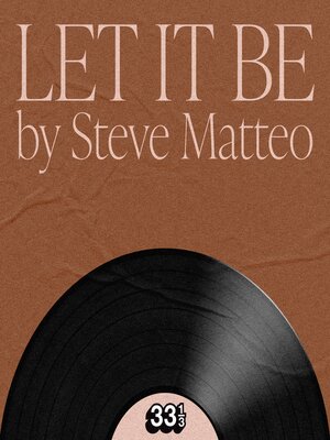 cover image of The Beatles' Let It Be